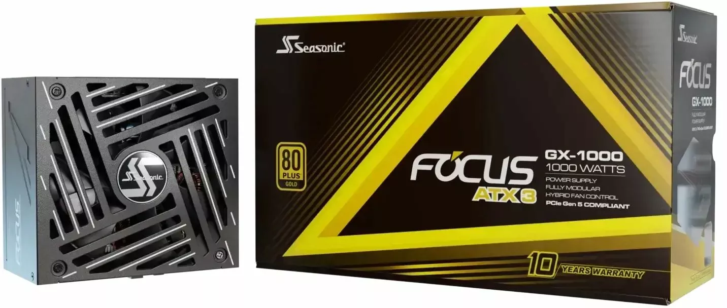 Seasonic 1000W 80+ Gold Focus GX ATX 3 FOCUS-GX-1000-V4 | pcx.hu